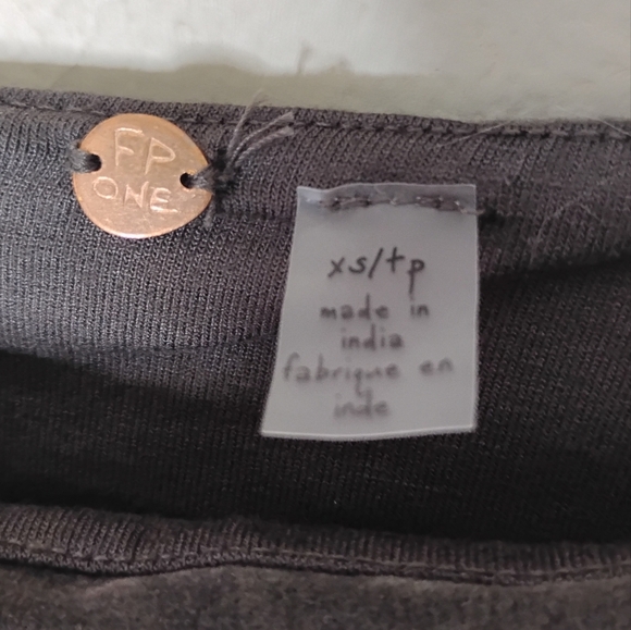 NWT Free People Haven Velvet Bodysuit Size XS Tie Shoulder - Picture 8 of 14